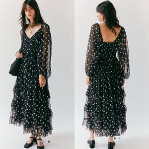 free people luxalina maxi dress Free People | Dresses | Nwt Free People Luxalina Maxi Dress Sz M Metallic  Floral 40 Msrp